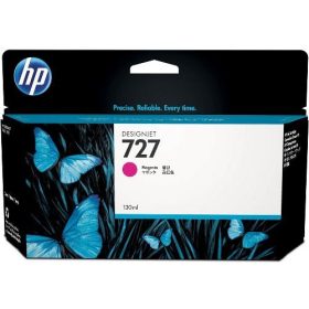 HP tintapatron B3P20A No.727, bíbor, 130 ml