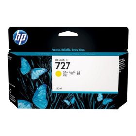 HP tintapatron B3P21A No.727, sárga, 130 ml