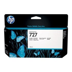 HP tintapatron B3P23A No.727, Photo fekete, 130 ml