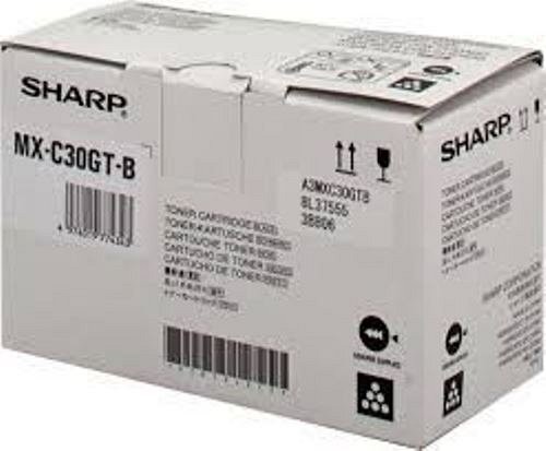 Sharp másolótoner MXC30GTB fekete 6000 old.