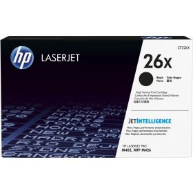 HP CF226X doboz sérült TONER (No.26X BK b ware)