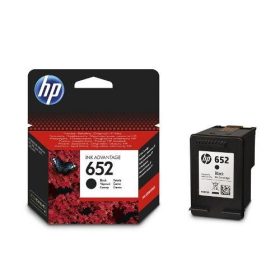 HP tintapatron F6V25AE No.652 fekete 360 old.