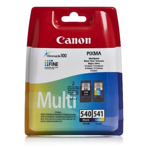 Canon tintapatron PG-540+CL-541 szett (fekete+színes)