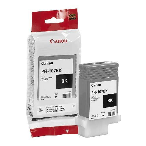 Canon tintapatron PFI-107, Photo fekete