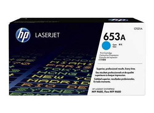 HP lézertoner CF321A No.653A kék 16500 old