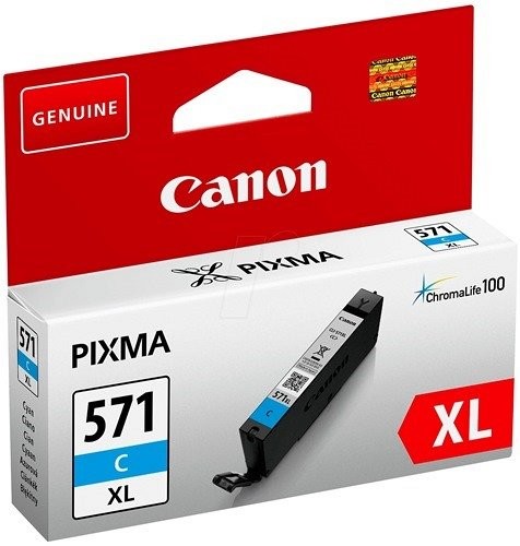 Canon tintapatron CLI-571XL kék 11 ml
