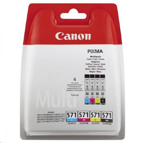Canon tintapatron CLI-571 szett (f/k/b/s)