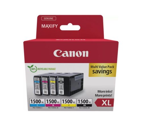 Canon tintapatron PGI-1500XL szett (f/k/b/s)
