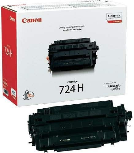 Canon lézertoner CRG-724H fekete 12000 old.