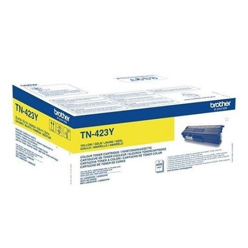 BROTHER lézertoner TN423 sárga 4000 old.