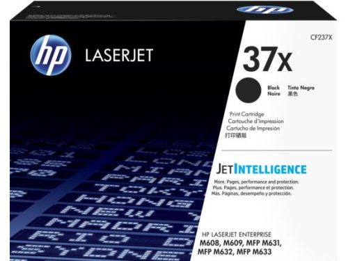 HP CF237X doboz sérült TONER (No.37X BK b ware)