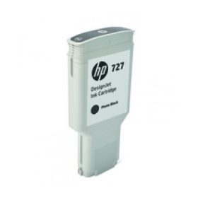 HP tintapatron F9J79A No.727, fotó fekete, 300 ml