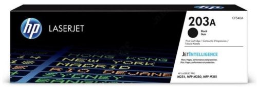HP CF540A doboz sérült TONER (No.203A BK b ware)