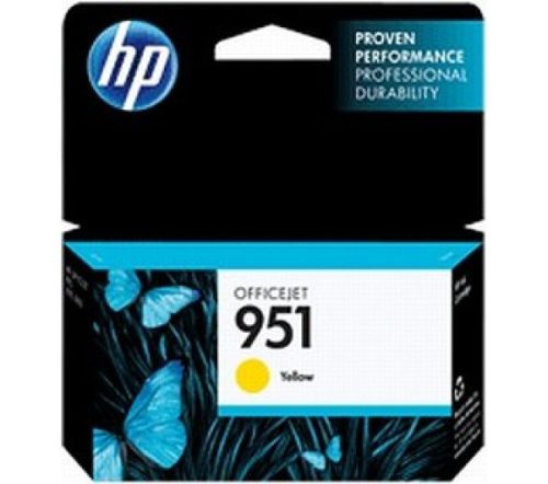 HP tintapatron CN052AE (No.951), sárga, 700 old.