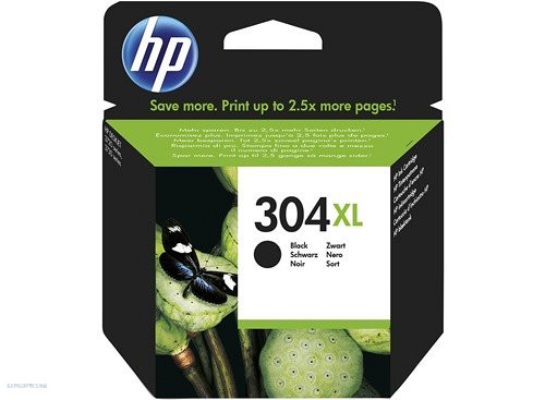 HP tintapatron N9K08AE No.304XL fekete 300 old.