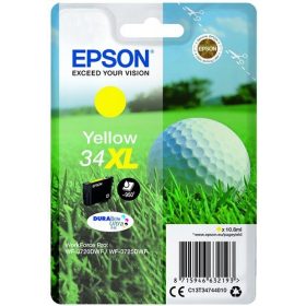 Epson tintapatron T3474 sárga 10,8 ml