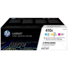 HP lézertoner CF252XM No.410X szett (C, M, Y) 5000 old.