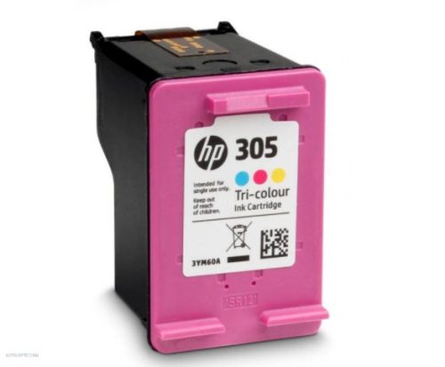HP tintapatron 3YM60AE No.305 színes 100 old.
