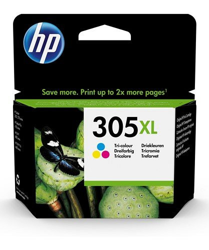 HP 3YM63AE doboz sérült TINTAPATRON (No.305XL C INK b ware)