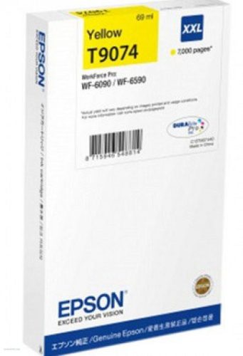Tintapatron EPSON T9074 sárga 7000 oldal