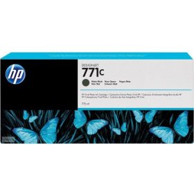 HP tintapatron B6Y07A No.771 matt fekete 775 ml