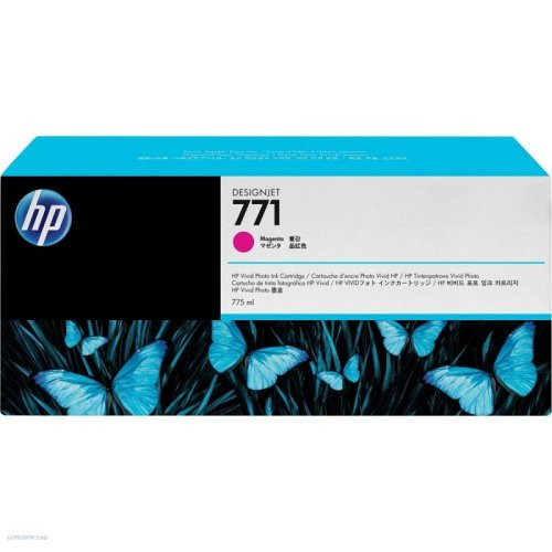 HP tintapatron B6Y09A No.771C bíbor 775 ml
