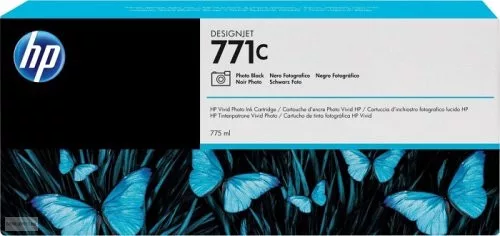 HP tintapatron B6Y13A No.771 fotó fekete 775ml