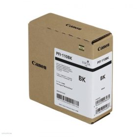 Canon tintapatron PFI-110BK fekete 160 ml