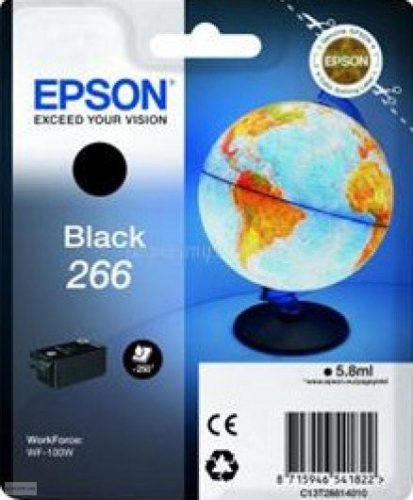 Epson tintapatron T2661 fekete 5,8 ml, 255 old.