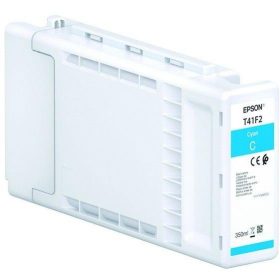Epson tintapatron T41F2, kék, 350 ml