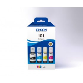   Epson tintapatron T03V6 No.101 szett (f/k/b/s), 337 ml (fekete:127 ml, színek: 70 ml)