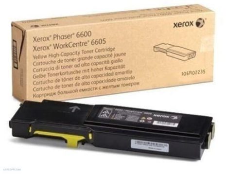 Xerox lézertoner 106R02251 sárga 2000 old.