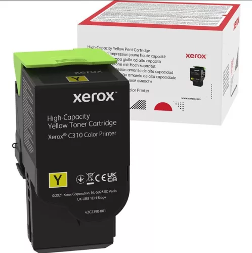 Xerox lézertoner 006R04371 sárga 5500 old.