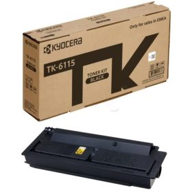 Kyocera lézertoner TK-6115 fekete 15.000 old.