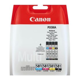   Canon tintapatron CLI-581 szett (f/k/b/s), 4 x 5,6 ml, 2103C004