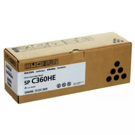 Ricoh lézertoner SPC360HE, fekete, 7000 old.