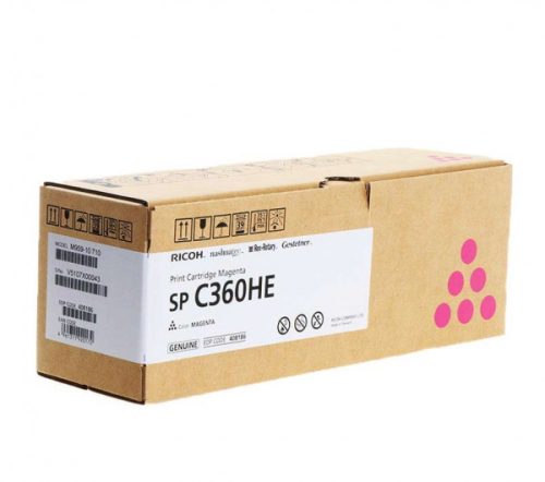 Ricoh lézertoner SPC360HE, bíbor, 5000 old.