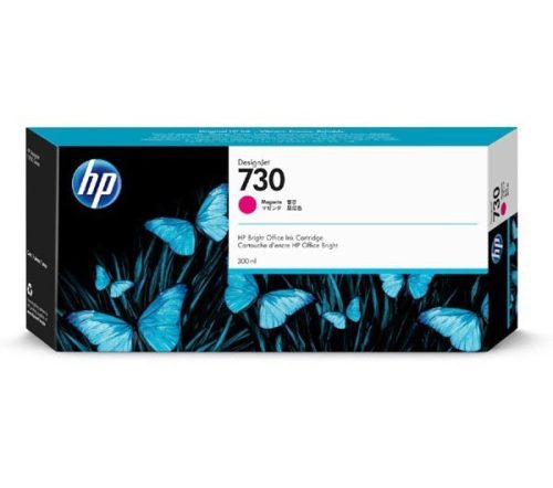 HP tintapatron P2V69A No.730, bíbor, 300 ml