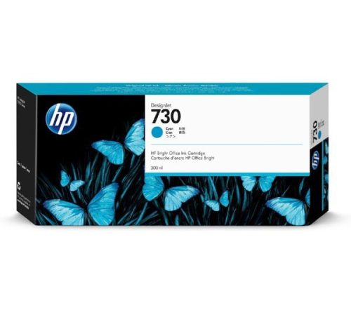 HP tintapatron P2V68A No.730, kék, 300 ml