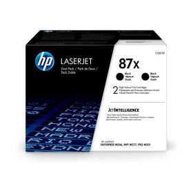 HP lézertoner CF287XD No.87X fekete 2x18.000 old.