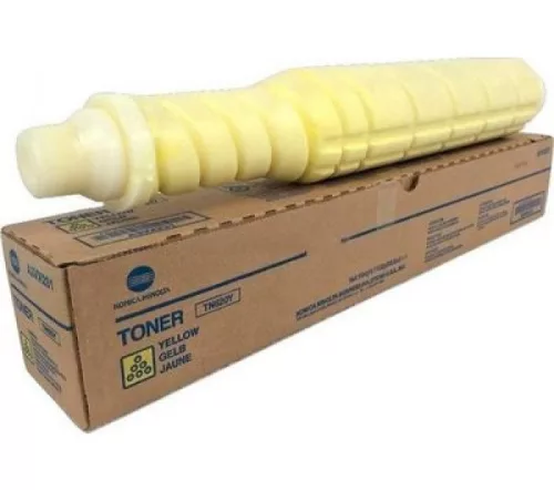 Konica Minolta másolótoner, TN620Y, sárga