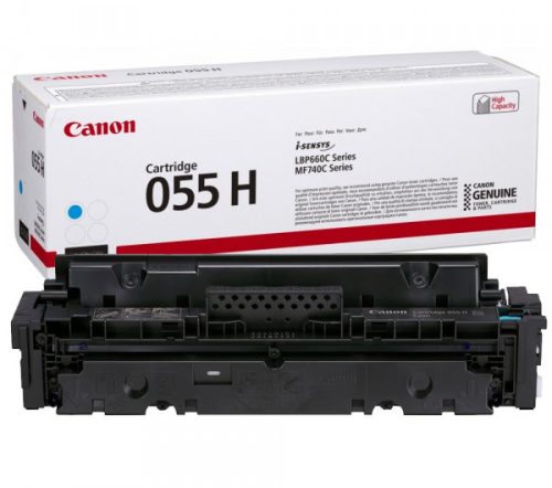 CANON lézertoner CRG-055H, kék, 5900 old.