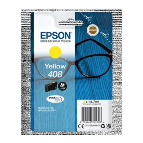 Epson tintapatron T09J4 No.408, sárga, 14,7 ml, 1100 old.