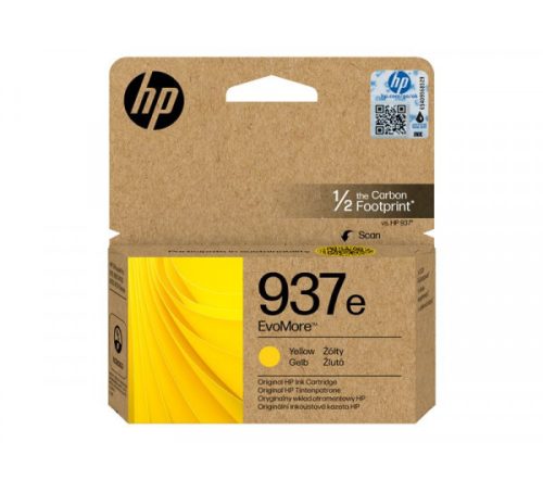 HP tintapatron 4S6W8NE No.937e EvoMore, sárga, 1650 old.