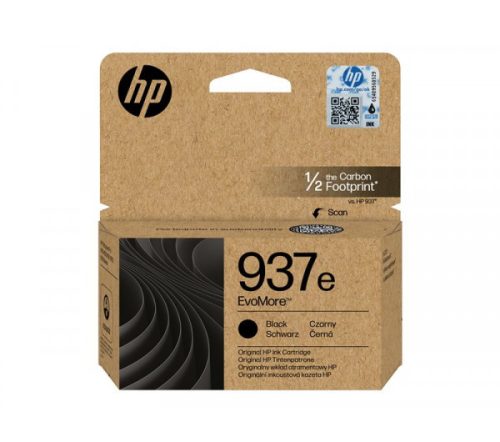 HP 4S6W9NE AKCIÓS TINTAPATRON (No.937e BK INK 2025.DEC)