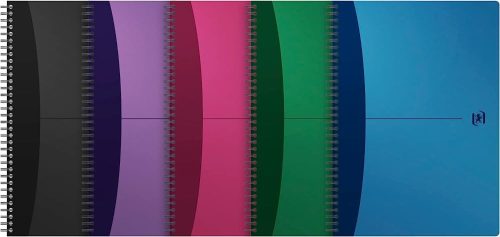 Spirálfüzet Oxford Office Urban Mix, A/4, kockás, 90 lap