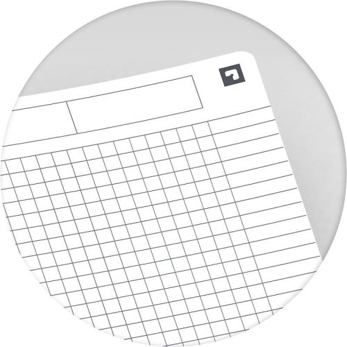 Spirálfüzet Oxford Office Urban Mix, A/4, kockás, 90 lap