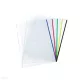 Genotherm A/4, lefűzhető, színes szélű, 50 mikron, vegyes 5x5 szín, 25db/csm