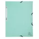 Iratgyűjtő Exacompta Aquarel, A/4, gumis pasztelzöld