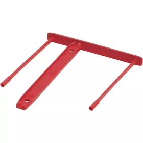 Iratkötegelő Bankers Box, Fellowes, műanyag, piros, 85 mm